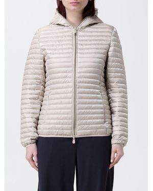 Save The Duck Alexa Hooded Nylon Down Jacket - Grey