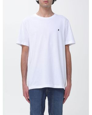 Dondup Cotton T-Shirt With Mini Logo - White