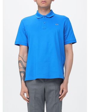 Paul & Shark Paul &Amp Shark Cotton Polo Shirt With Mini Logo - Blue