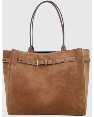 Tom Ford Audrey Suede Bag - Brown
