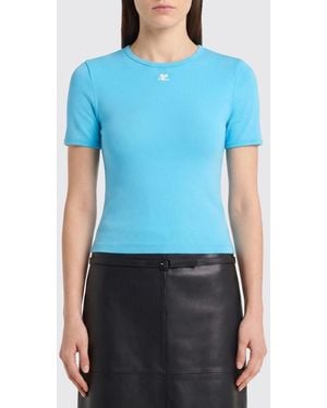 Courreges T-Shirt - Blue