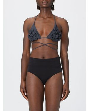Magda Butrym Swimsuit With Flower - Blue