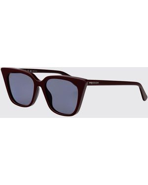 McQueen Gafas De Sol Am0556S De Acetato - Blanco