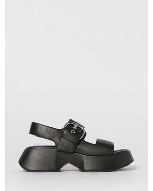 Vic Matié Vic Mati&Eacute Leather Sandals - Black