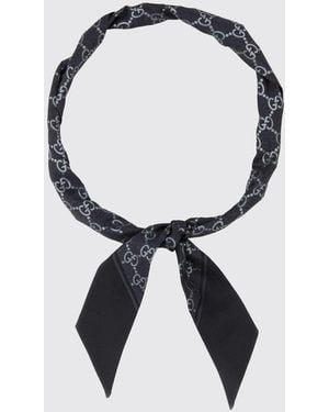 Gucci Gg Seidenbandeau - Blau