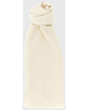 Max Mara Stola Aus Wolle Und Seide - Weiß