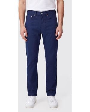 Levi's Tab Mid-Rise 5-Pocket Straight Jeans - Blue