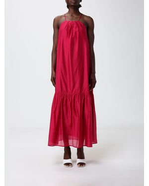Liu Jo Muslin Midi Dress - Red