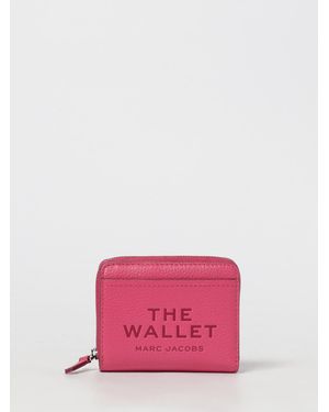 Marc Jacobs Mini Compact Leather Wallet - Pink