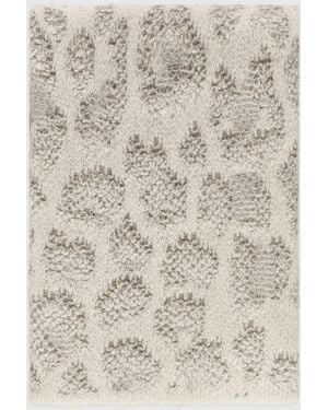Avant Toi Schal Aus Kaschmir- Und Wollmischung Mit Abstraktem Jacquardmuster - Natur