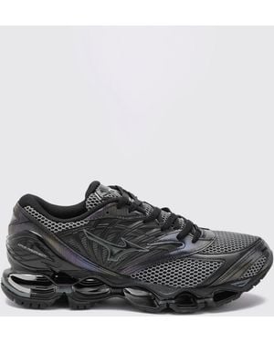 Mizuno Zapatillas Wave Prophecy Ls Bicolor De Malla Con Suela Acolchada - Negro