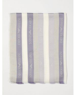 Emporio Armani Scarf - White