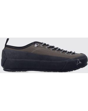 ROA Tuff Cotton Canvas And Rubber Trainers - Blue