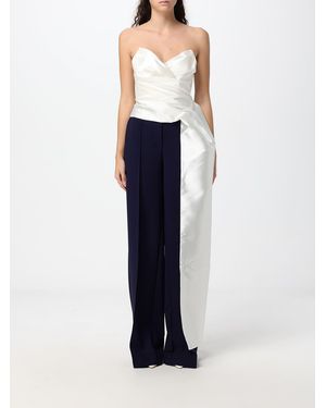Elisabetta Franchi Top Mujer - Azul