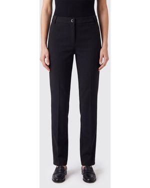 Pinko Protea High-Waisted Tailored Skinny Pants - Blue