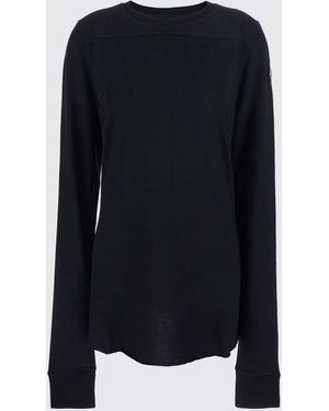 RICK OWENS MONCLER Rick Owens X Moncler Slim Fit Long-Sleeved T-Shirt - Black