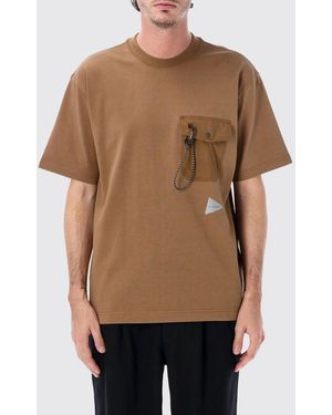 and wander T-Shirt Uomo - Marrone