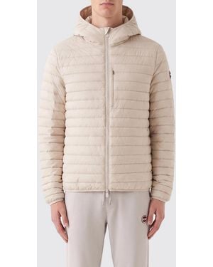 Save The Duck Hooded Padded Nylon Down Jacket - Natural
