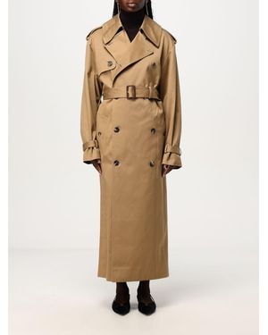 Saint Laurent Trench Coat - Natural