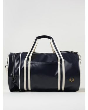 Fred Perry Recycled Polyester Gym Bag - Blue