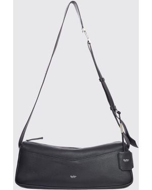 Max Mara Grained Leather Bag - Black