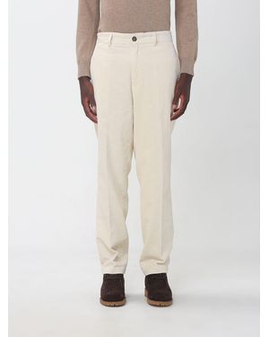 Sebago Straight-Fit Cotton Corduroy Trousers - Natural