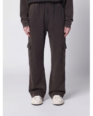Represent Pantaloni Cargo Wide Leg - Grigio