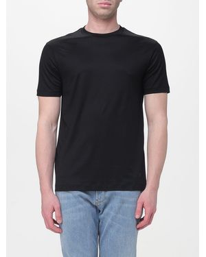 Emporio Armani Cotton Blend T-Shirt - Black