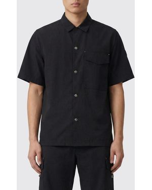 Moose Knuckles Cotton Casual Shirt - Black