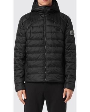 Philipp Plein Hooded Down Jacket - Black