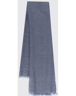Brunello Cucinelli Stola - Blu