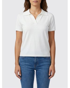 Roberto Collina Viscose Polo Shirt - White