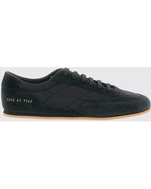 Common Projects Minimal Runner Suede And Nylon Trainers - White