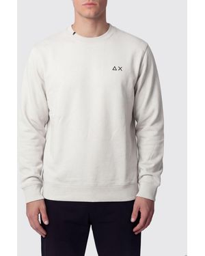 Sun 68 Cotton Crewneck Sweatshirt - Grey
