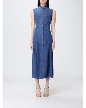 SIMONA CORSELLINI Chemisier Dress - Blue