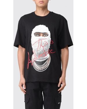 ih nom uh nit Printed Cotton T-Shirt - Black