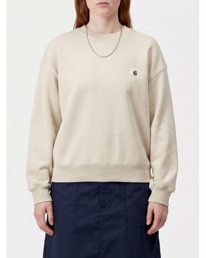 Carhartt Cotton Crewneck Sweatshirt - Natural