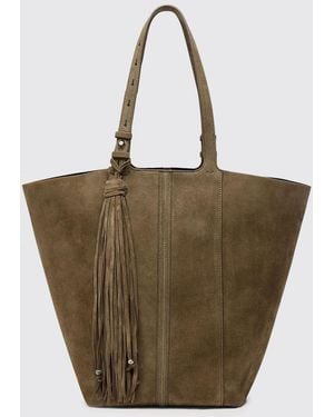 Golden Goose 24/7 Suede Bag - Natural