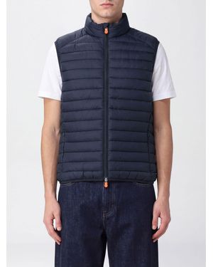 Save The Duck Gilet Imbottito Trapuntato Adam - Blu