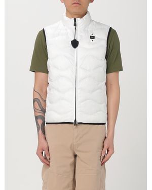 Blauer Jacke Herren - Natur