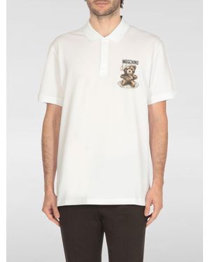 Moschino Polo Homme - Blanc