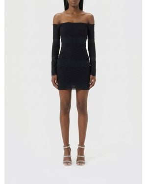 Blumarine Lace Mini Dress - Black