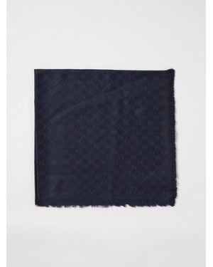 Max Mara Wool And Silk Scarf - Blue