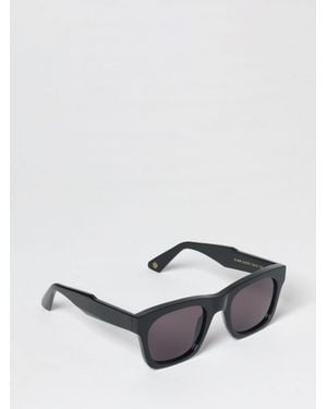 Ophy X Borsalino Alain Rechteckige Sonnenbrille Aus Acetat - Schwarz