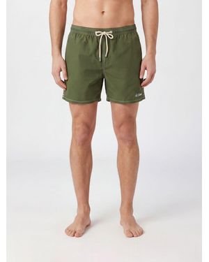 MC2 Saint Barth Checked Swimsuit - Green