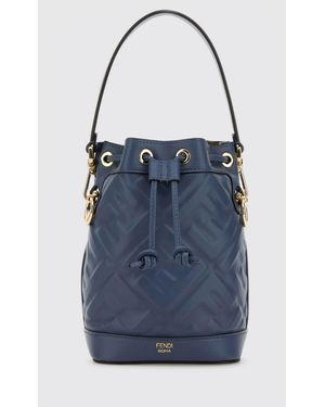Fendi Schultertasche Damen - Blau