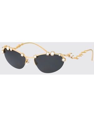 Swarovski 0Sk7016 Metal Sunglasses With Set Crystals - White