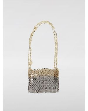 Rabanne Schultertasche Damen - Weiß