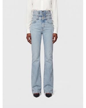 Fiorucci Triple Waist Denim Jeans - Blue