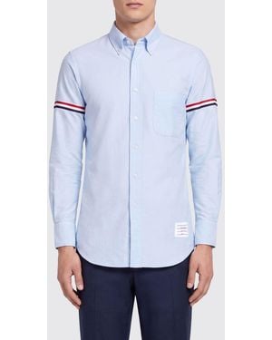 Thom Browne Camisa Hombre - Azul